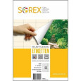 ETIKETE SOREX 38X21,2  ZELENA 1/100