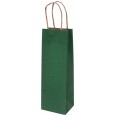 VREČKA DARILNA EKO ZA STEKLENICO (ZELENA)