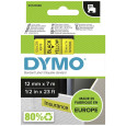 TRAK DYMO MEDIARANGE 12MMX7M D1 RUMEN/ČRN SO720580/45018 MRDY45018