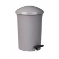 KOŠ ZA SMETI S STOPALKO SIV 3,8L PLA