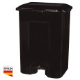 KOŠ ZA SMETI 80L S PEDALOM ČRN GSC
