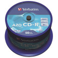 CD-R VERBATIM AZO 700MB 52X CRYSTAL SURFACE  1/50