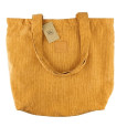VREČKA CORDUROY Z ROČAJEM (AMBER)