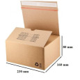 ŠKATLA PAKETNA SAMOLEPILNA SENDBOX 230X160X80MM S15