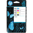 ČRNILO HP KOMPLET 932 BLACK IN 933 CYAN, MAGENTA, YELLOW 6ZC71AE