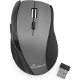 MIŠKA BREZŽIČNA MEDIARANGE 5X GUMB WIRELESS ČRNO/SIVA MROS203