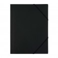 MAPA Z ELASTIKO PVC LEVIA A4 (ČRNA)