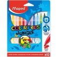 FLOMASTER ŠOLSKI MAPED COLOR'PEPS JUNGLE 1/12