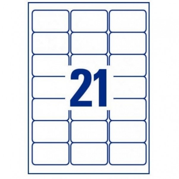 ETIKETE SOREX 63,5X38,1