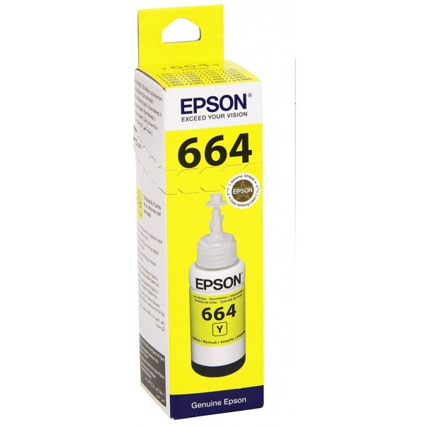 ČRNILO EPSON C13T66444A YELLOW STEKLENIČKA 70ML CCA. 6.000 STR