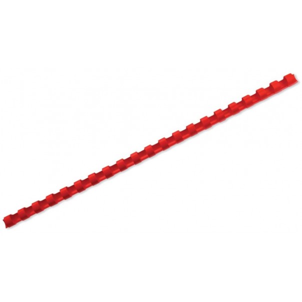 ŠPIRALA PVC 12MM GBC DO 100L (RDEČA)