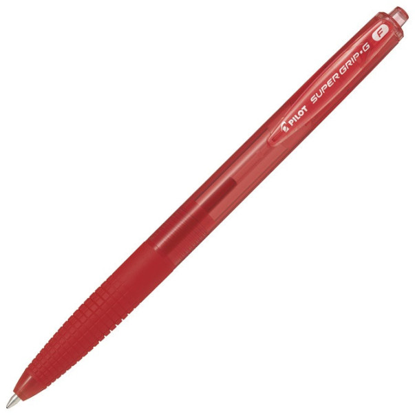 SVINČNIK KEMIČNI PILOT SUPER GRIP BPGG-8R-F-RR RDEČ