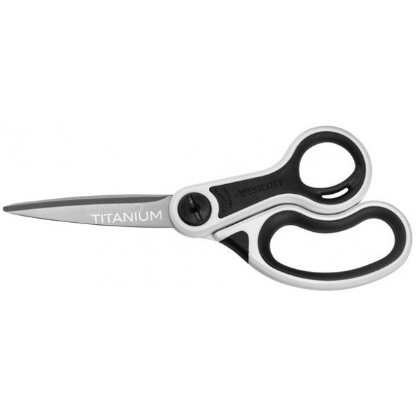 ŠKARJE WESTCOTT TITANIUM 20,4CM CARBO ČRNE E-37081