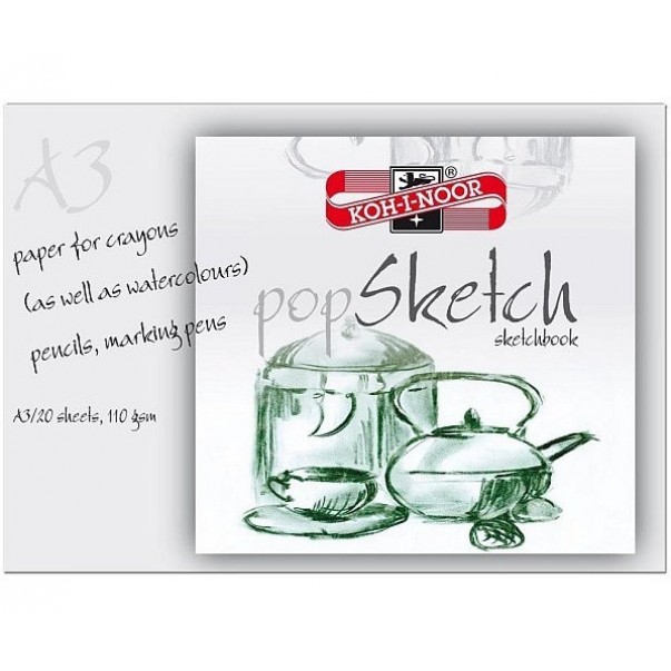 BLOK SKICIRNI A3 1/20 KOH-I-NOOR