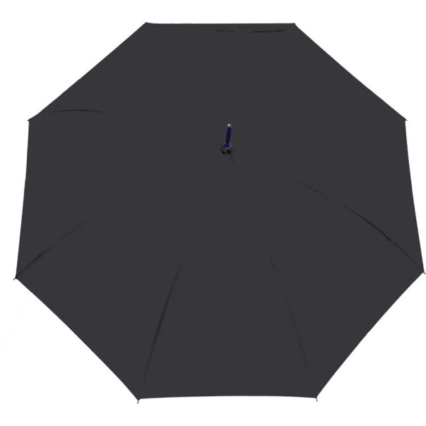 DEŽNIK APOLO Z GUMIJASTIM ROČAJEM PREMER 103CM (ČRN)