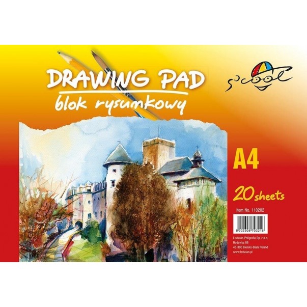 RISALNI BLOK LEVIA 1/20 A4 90GSM