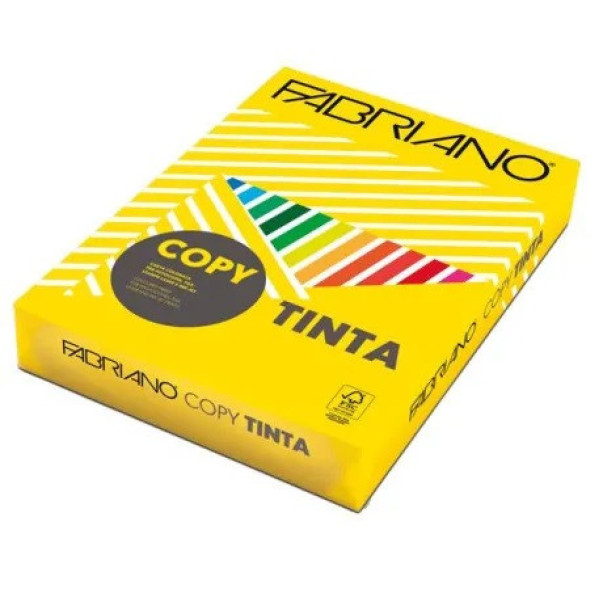 PAPIR BARVNI A3 FABRIANO COLORE INTENZIVNO RUMENA 80GR - GIALLO 1/250
