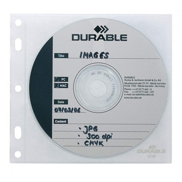 ETUI ZA CD MAPA PER. A4 DURABLE 5238 1/10