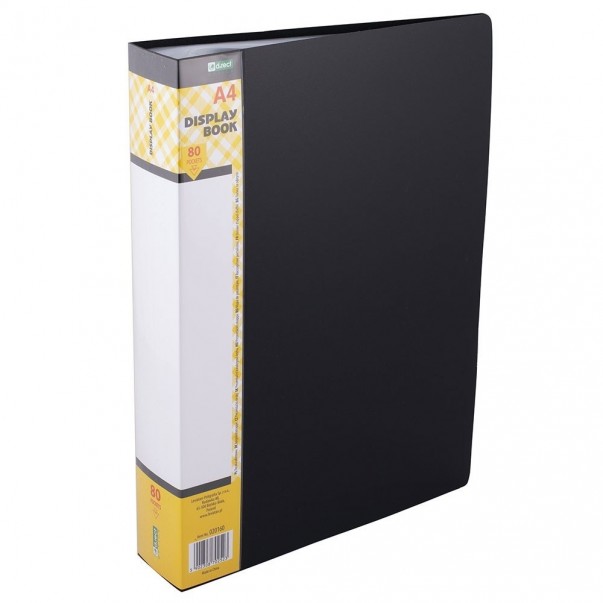 MAPA S PROZORNIMI VLOŽKI 1/80 ČRNA LEVIA 020160