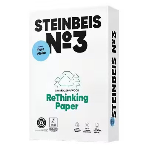 PAPIR RECYCLED STEINBEIS A4 80G NO3 1/500