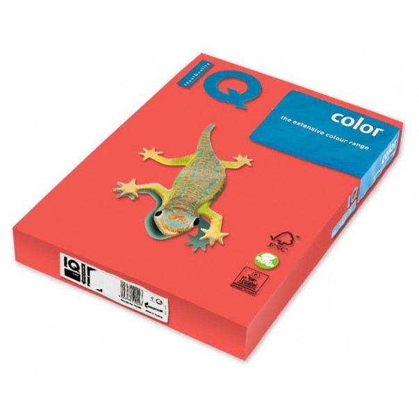 PAPIR BARVNI A3 IQ INT. RDEČ ZR09