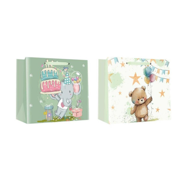 VREČKA DARILNA A4 ROJSTNI DAN HORIZONTAL