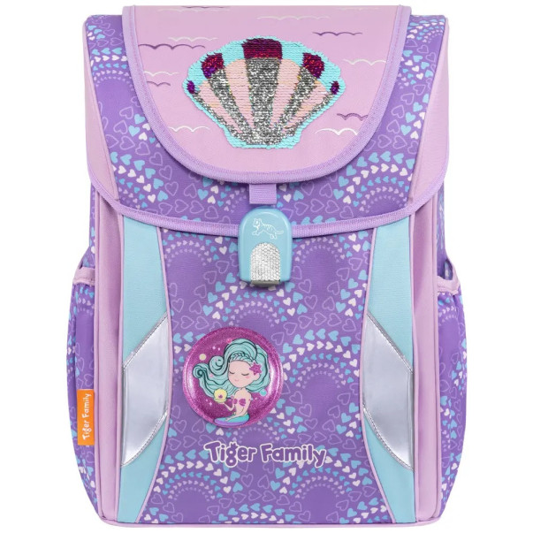 TORBA ŠOLSKA TIGER FAMILY JOY LILAC BEACH
