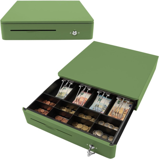 BLAGAJNA OLYMPIA M 405 405X400X102 MM ZELENA 947990122