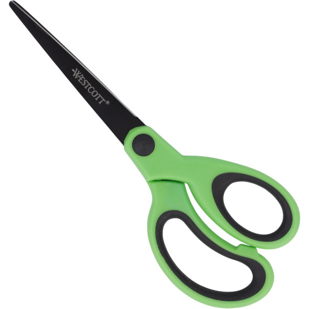 ŠKARJE WESTCOTT NEON ZELENE 17CM E-21569 00