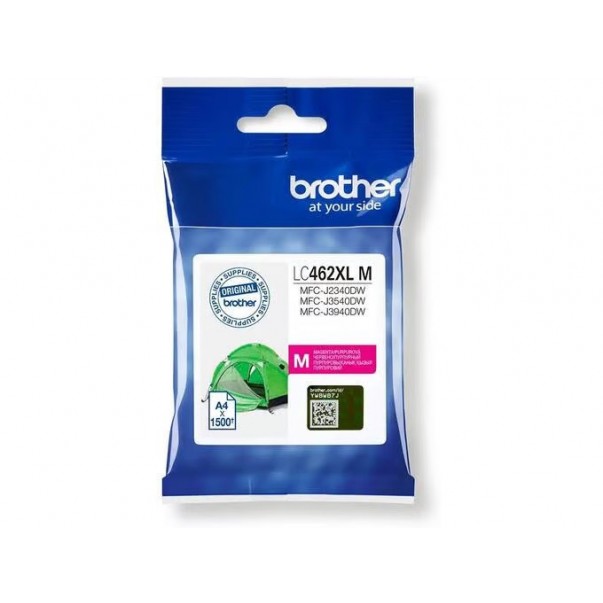 ČRNILO BROTHER LC462XLM MAGENTA ZA 1.500 STRANI