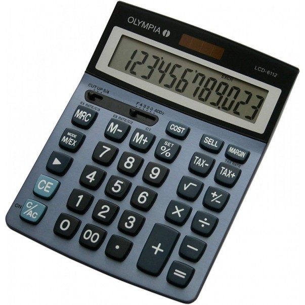KALKULATOR OLYMPIA 12-MESTNI LCD-6112