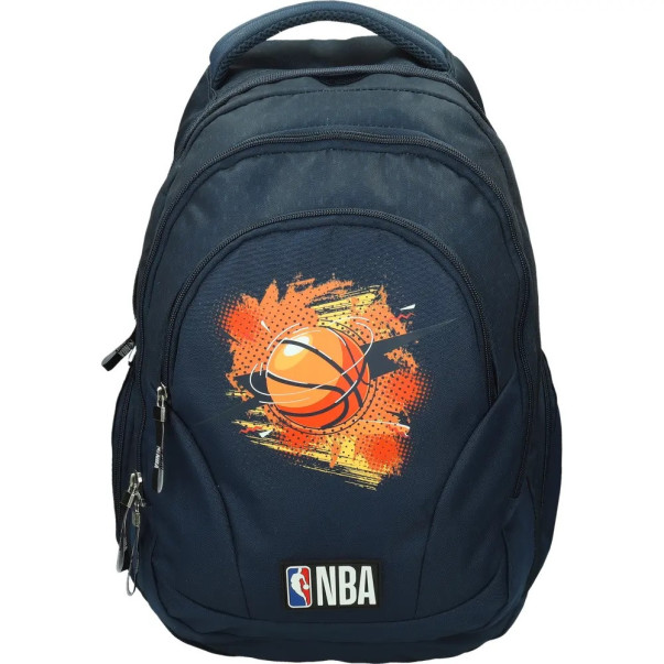 TORBA ŠOLSKA ROUND NBA MODRA