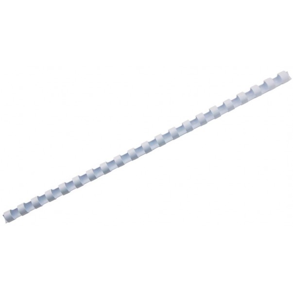 ŠPIRALA PVC 8MM GBC DO 45L (BELA)