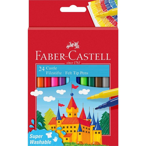 FLOMASTER ŠOLSKI FABER-CASTELL 1/24