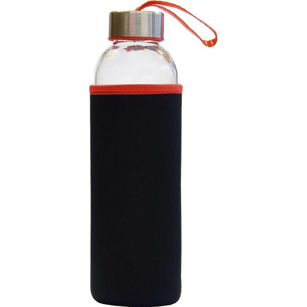 STEKLENICA ZA VODO V ETUIJU STREAM 500ML RDEČA