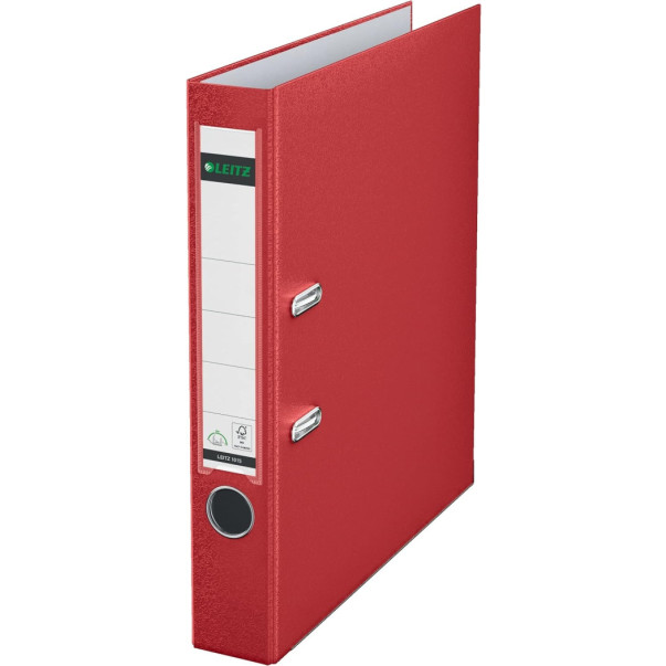REGISTRATOR LEITZ A4 OZEK (RDEČ)