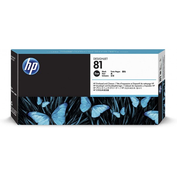 TISKALNA GLAVA IN ČISTILO HP C4950A ČRNA 81 ZA DSJ 5000