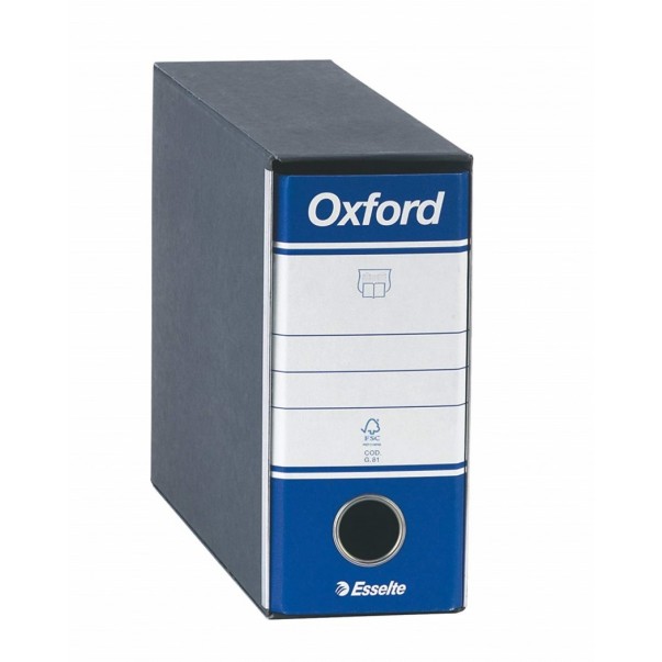 REGISTRATOR OXFORD A5 ŠIROK + ŠKT MODER (MODER)