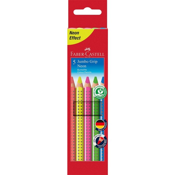 BARVICE FABER-CASTELL JUMBO GRIP NEON 1/5