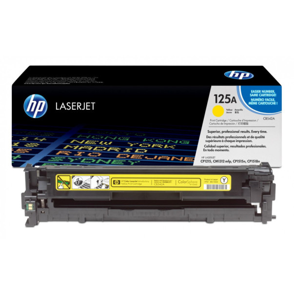TONER HP CB542 YELLOW  ŠT.125A