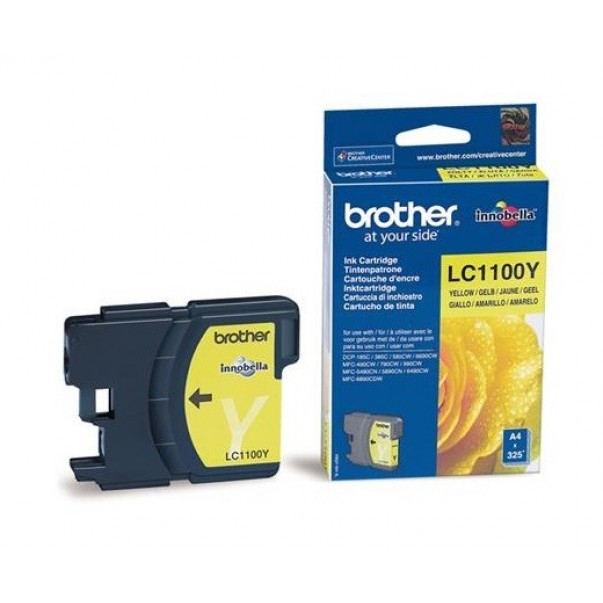 ČRNILO BROTHER LC 1100 YELLOW ZA 325 STRANI