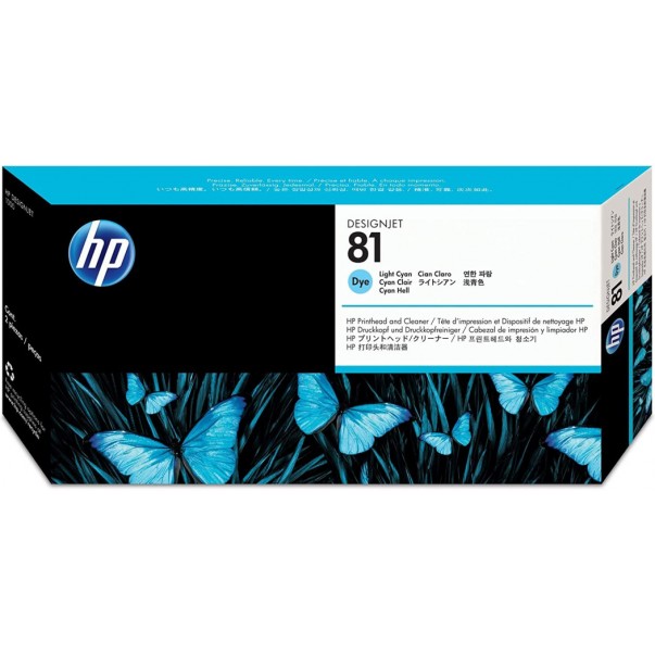 TISKALNA GLAVA IN ČISTILO HP C4954A LIGHT CYAN 81 ZA DSJ 5000