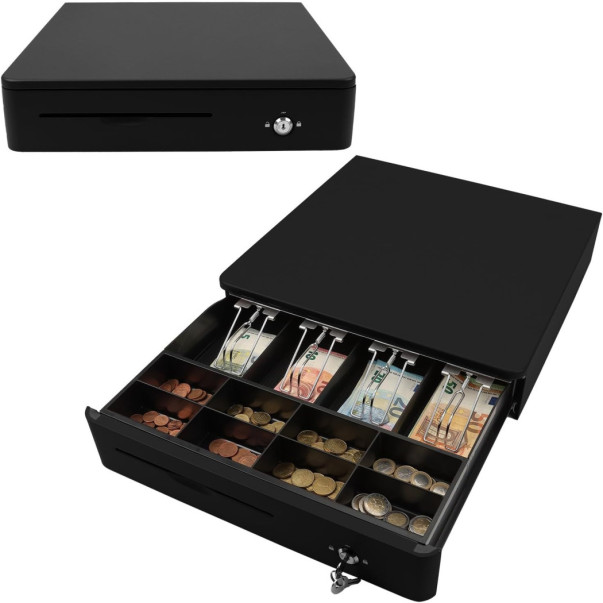 BLAGAJNA OLYMPIA M 405 405X400X102 MM ČRNA 947990126