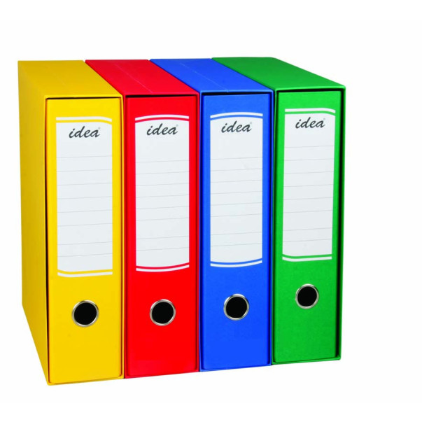 Registrator A4 širok z ovojem IDEA - MODER