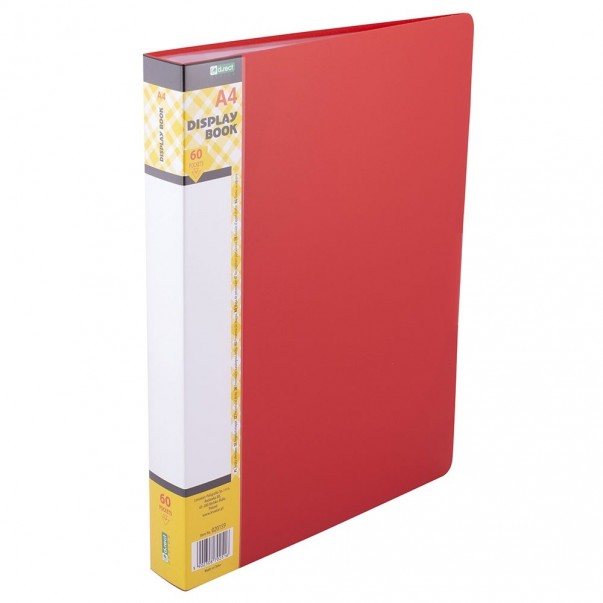 MAPA S PROZORNIMI VLOŽKI 1/60 RDEČA LEVIA 020159