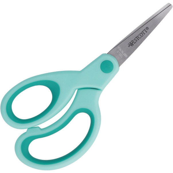 ŠKARJE WESTCOTT SOFTGRIP ZA LEVIČARJE OTROŠKE 13CM E-21585 00