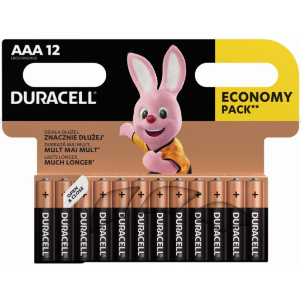 BATERIJA LR 03 AAA DURACELL 1/12 ALKALNE