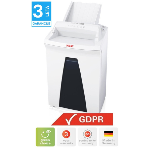 UNIČEVALEC DOKUMENTOV HSM AF300/1,9X15 SECURIO P-5