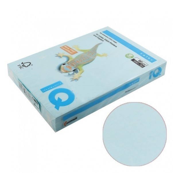 PAPIR BARVNI A3 IQ  80G 1/500 PAST. MODER