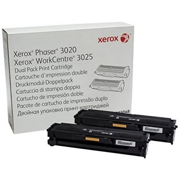 TONER XEROX PH3020/WC3025 ČRN 106R03048 2X1.500 STRANI